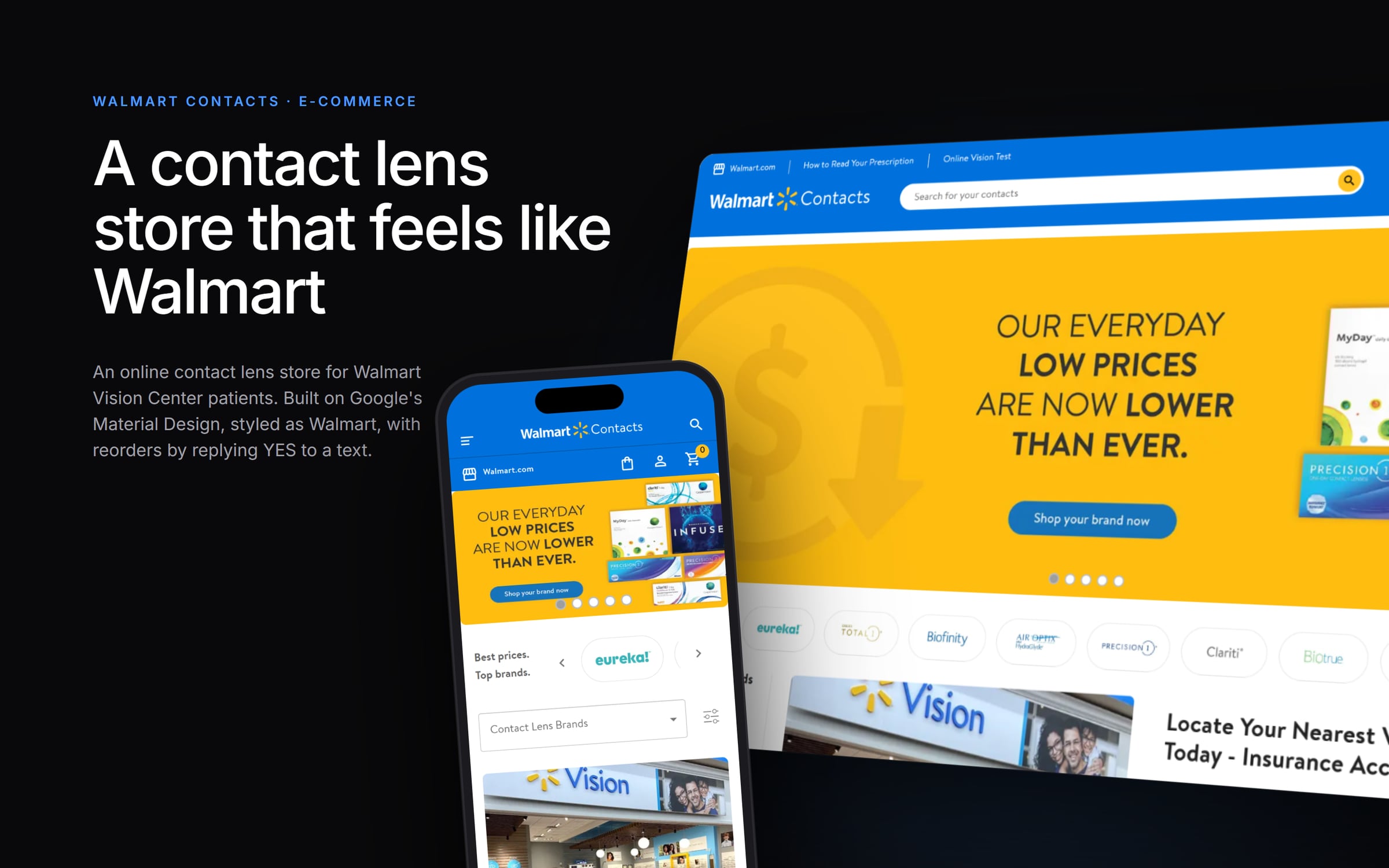 Walmart Contacts: A contact lens store that feels like Walmart